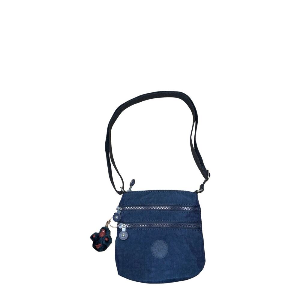 Kipling Alvar Extra Small Mini Blue Nylon Crossbody Bag